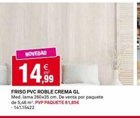 Bricoking Friso pvc oferta