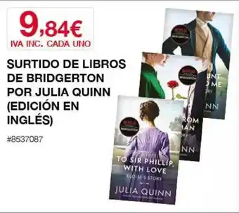 Costco Surtido De Libros De Bridgerton Por Julia Quinn (edición En Inglés) oferta