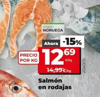 Maxi Dia Rodajas de salmón oferta