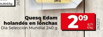 Maxi Dia Queso edam oferta