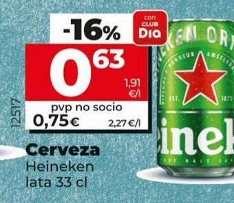 Maxi Dia Cerveza heineken oferta