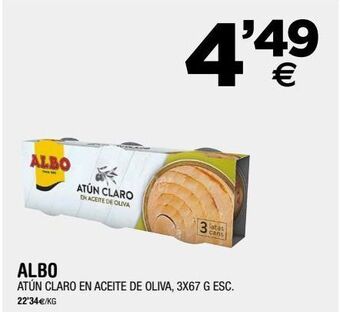 BM Supermercados Atún claro albo oferta