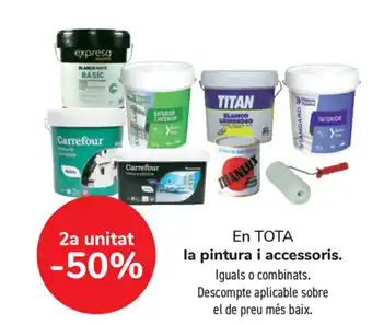 Carrefour la pintura i accessoris oferta