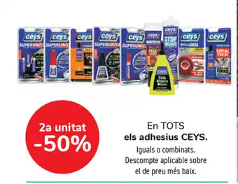 Carrefour Ceys els adhesius oferta