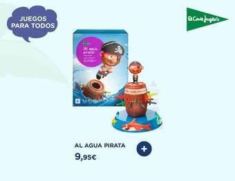 El Corte Inglés Al Agua Pirata oferta