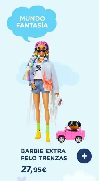 El Corte Inglés Barbie Extra Pelo Trenzas oferta