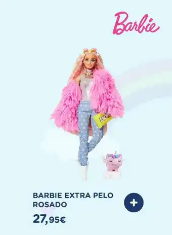 El Corte Inglés Barbie Extra Pelo Rosado oferta