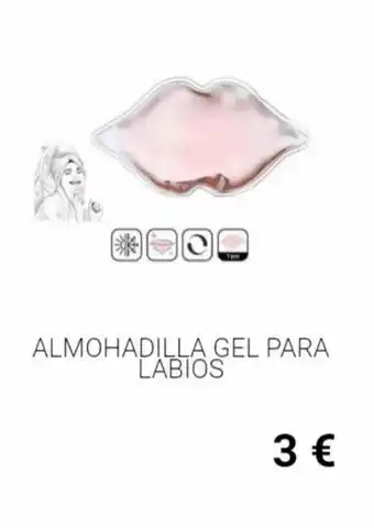 200 almohadilla gel para labios 3 €