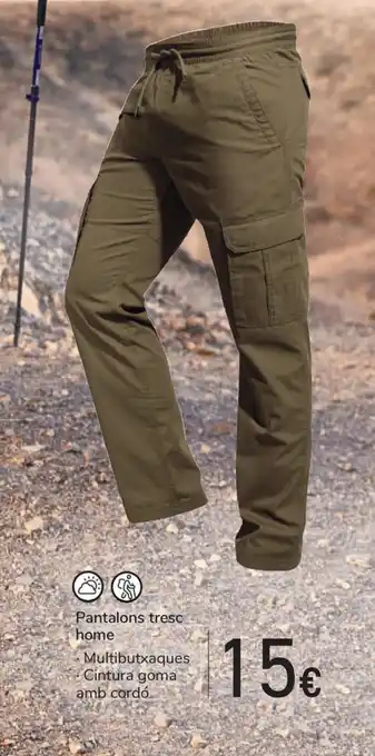 Carrefour Pantalon tresc home oferta
