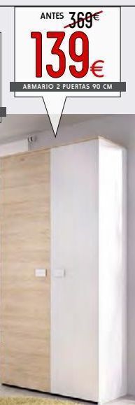 Atrapamuebles Armario con puertas correderas oferta