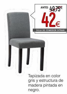 Atrapamuebles Silla de comedor oferta