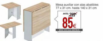 Atrapamuebles Mesa auxiliar oferta