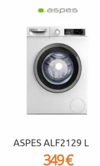 Eureka Electrodomésticos ●.aspes aspes alf2129 l 349 € oferta