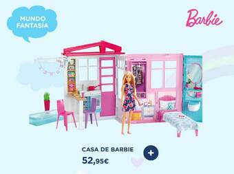 El Corte Inglés Casa De Barbie oferta