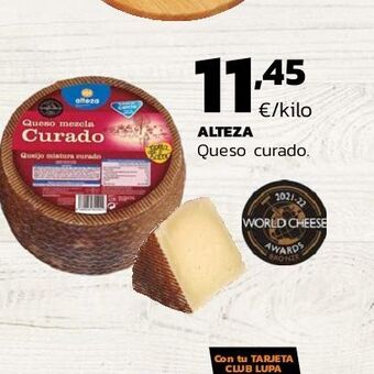 Supermercados Lupa Queso oferta