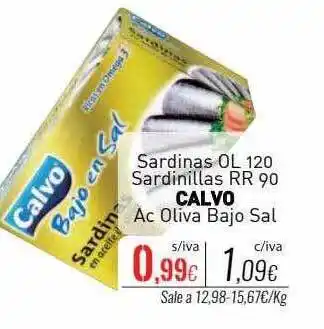 Cuevas Cash Calvo oferta