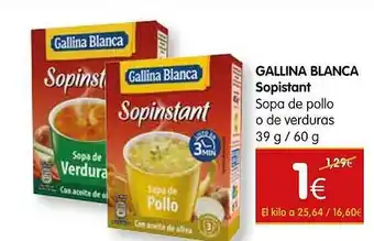 Dicost Gallina blanca sopistant oferta