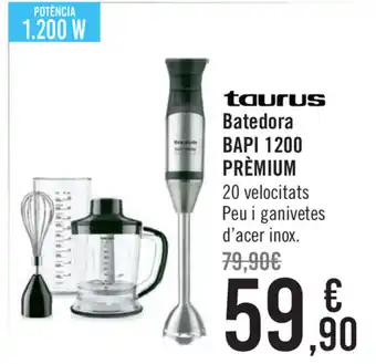 Carrefour Taurus Batedora Bapi 1200 Prèmium oferta