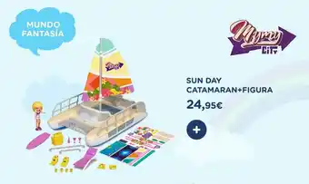 El Corte Inglés Sun Day Catamaran+figura Mymy City oferta