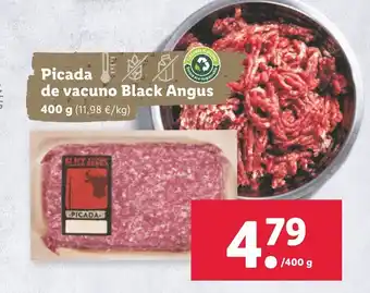 Lidl Picada De Vacuno Black Angus 400g oferta