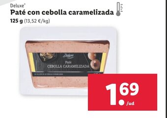 Lidl Paté Con Cebolla Caramelizada oferta