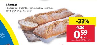 Lidl Chapata oferta