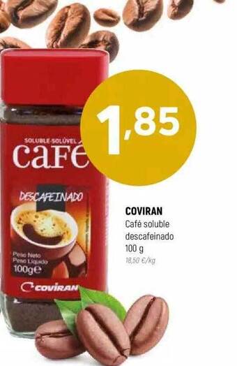 Coviran Coviran café soluble descafeinado oferta