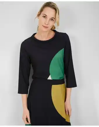Trucco Blusa print círculos oferta