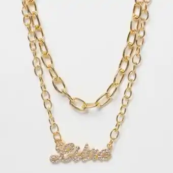 Snipes Diamond zodiac golden necklace libra oferta