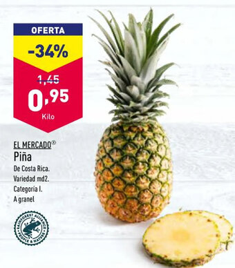 Lidl Piña oferta