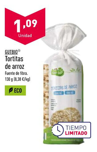 Lidl Tortitas de Arroz oferta