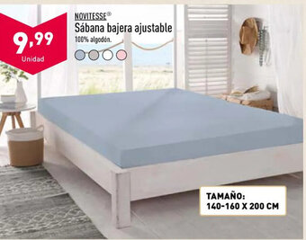 Lidl Sábana Bajera Ajustable oferta