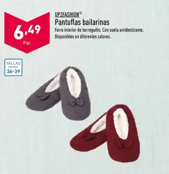 Lidl Pantuflas Bailarinas oferta