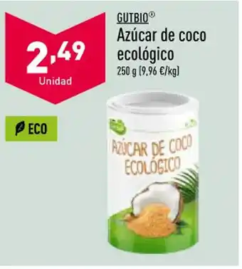 Lidl Azúcar de Coco Ecológico oferta