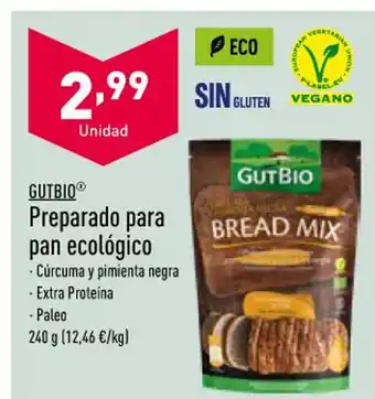 Lidl Preparado Para Pan Ecológico oferta