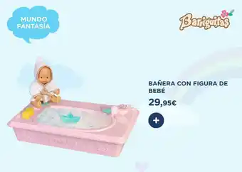 El Corte Inglés Bañera Con Figura De Bebé Barriguitas oferta