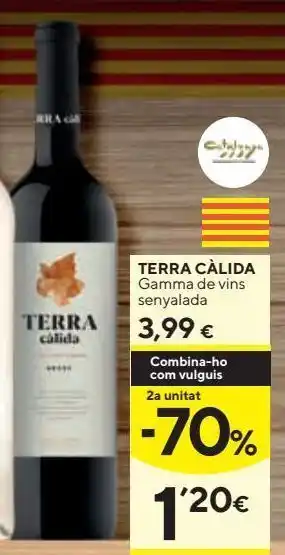 Caprabo Vino terra oferta