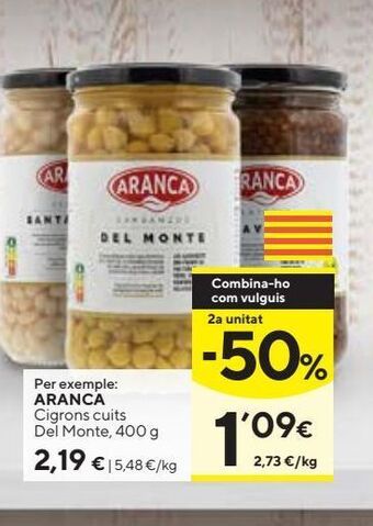 Caprabo Conservas aranca oferta