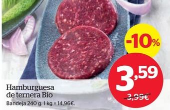 La Sirena Hamburguesas de ternera oferta