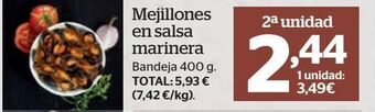 La Sirena Mejillones oferta