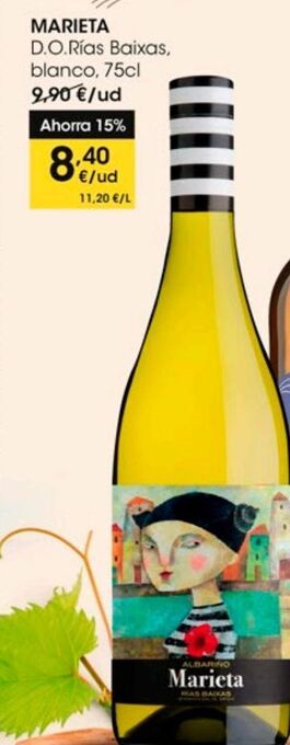 Eroski Vino blanco oferta