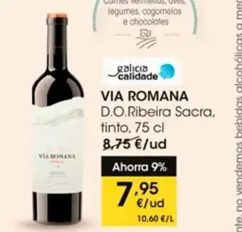 Eroski Vino tinto via romana oferta
