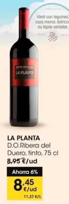 Eroski Vino tinto la planta oferta