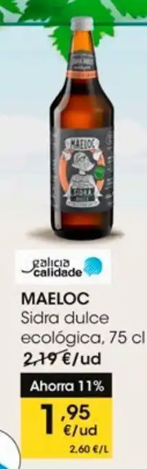 Eroski Sidra maeloc oferta