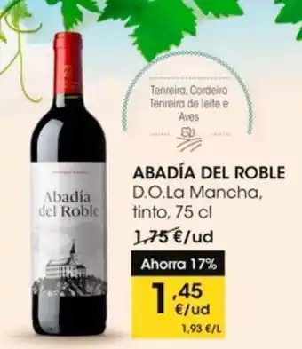 Eroski Vino tinto abadía del roble oferta