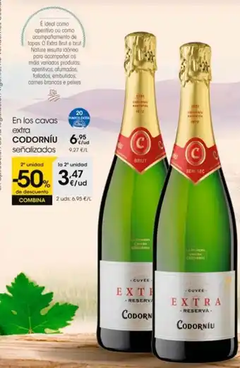 Eroski Cava codorniu oferta