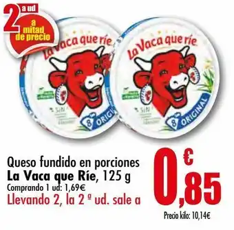 Unide Supermercados Queso en porciones la vaca que ríe oferta