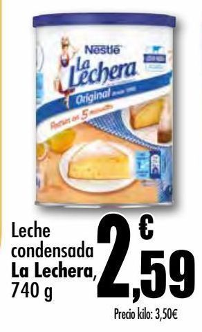 Unide Supermercados Leche condensada la lechera oferta