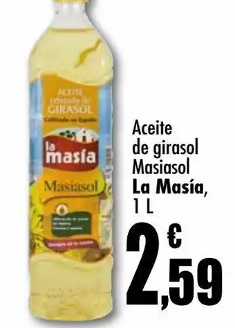 Unide Supermercados Aceite de girasol la masía oferta