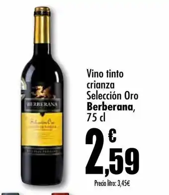 Unide Supermercados Vino tinto berberana oferta